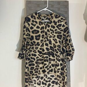 SHEIN Animal Print Top